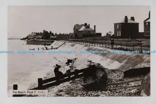 C032976 Paull East Yorkshire The Beach PM Hedon 1912