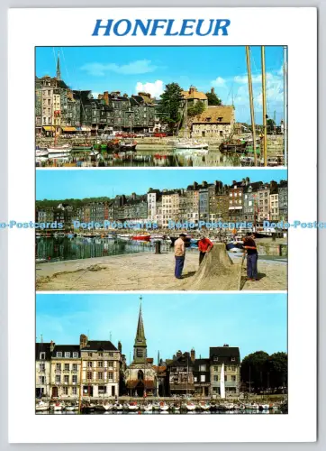 L362001 Honfleur Calvados Le Vieux Bassin et la Lieutenance Artaud Freres 2004 M