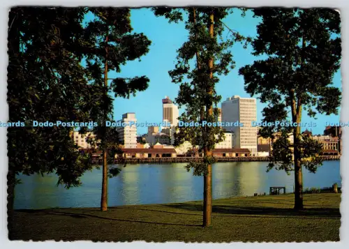 L362500 Brisbane Q Brisbane Fluss und Stadt vom Kangaroo Point Murray Ansichten