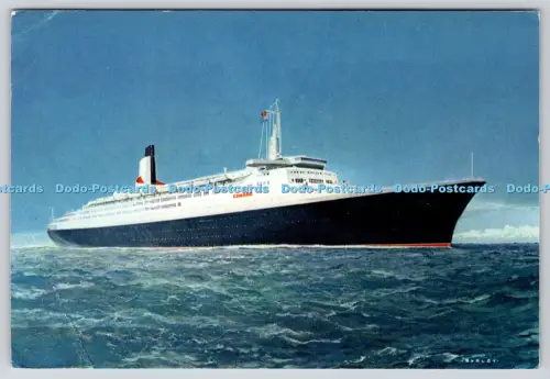 L362544 Cunard R M S Queen Elizabeth 2 Cunard Dampfschiff J Arthur Dixon 1969