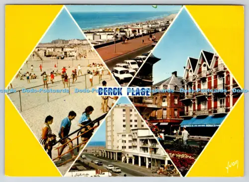 L362757 Berck Plage Pas de Calais La Plage Yvon Paris S P A D E M 1977 Multi Vie