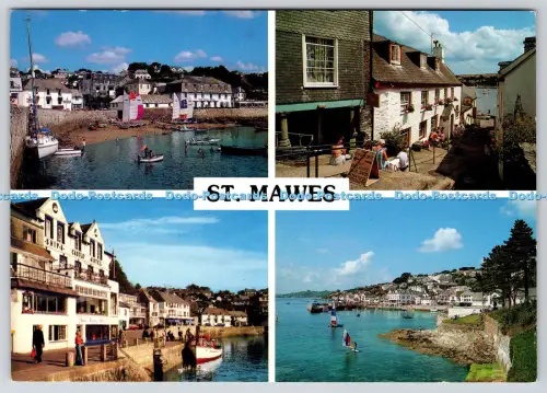 L363101 St Mawes Blick auf den Hafen Hafen Stadt John Hinde Ltd David Noble Multi
