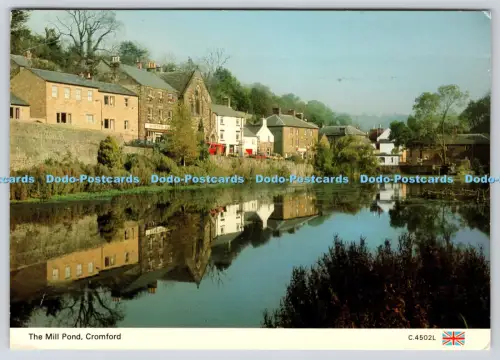 L363103 Cromford The Mill Pond E T W Dennis and Sons Ltd Photocolour P Wilcock 1