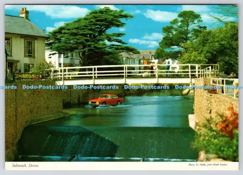 L363271 Sidmouth Devon Bridge Waterfall John Hinde Ltd D Noble