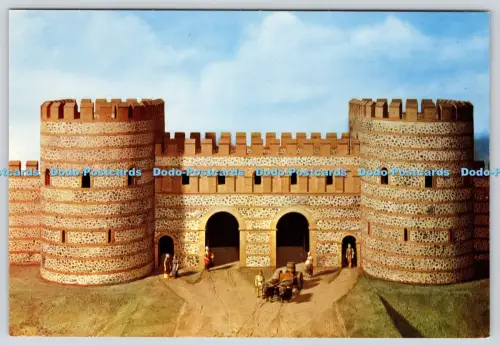 L363300 Verulamium Modell des S E Tores 3. Jahrhundert A D Foto Präzisionsgrenze