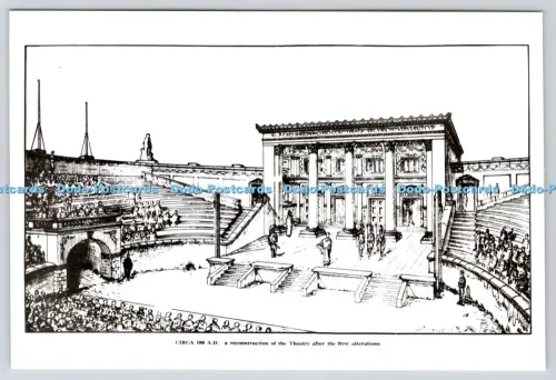 L363301 um 180 A D ein Wiederaufbau des Theaters nach dem ersten Umbau