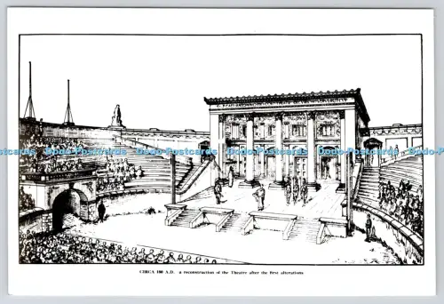 L363302 um 180 A D ein Wiederaufbau des Theaters nach dem ersten Umbau