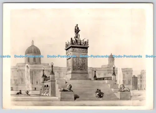 L363358 Leonard William Collmann Entwurf für das Denkmal an Lord Nelson in Trafa