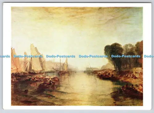 L363359 East Cowes Castle Die Regatta beginnt für ihre Liegeplätze 1827 Krone J M