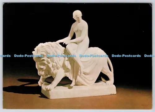L363360 Una und der Löwe Parian nach dem Vorbild von John Bell Die Feenkönigin Cr