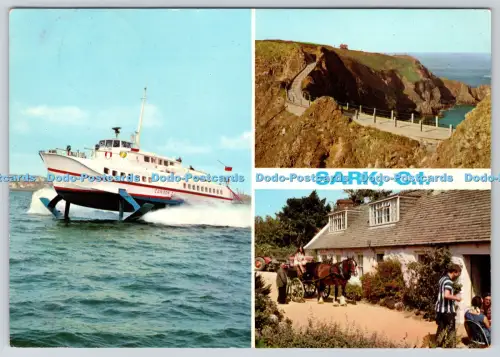 L363408 Sark C I Bel Air La Coupee Tragflächenboot Condor 1 Guernsey Press Co Ltd E T