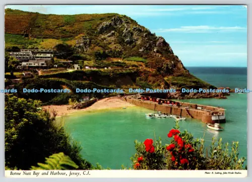 L363414 Trikot C I Bonne Nuit Bay and Harbour John Hinde Ltd E Ludwig