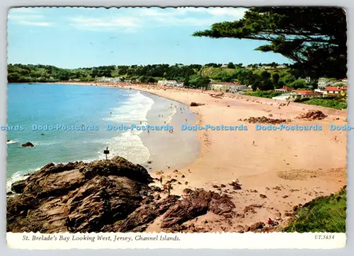 L363415 Jersey Channel Islands St Brelade Bay Looking West Bamforth and Co Ltd 1