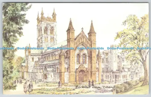 L363422 Devon Buckfast Abbey Town and Country Prints David Skipp
