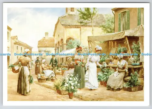 L363425 A French Flower Market Parnassus Gallery Limited John Swain and Son Limi