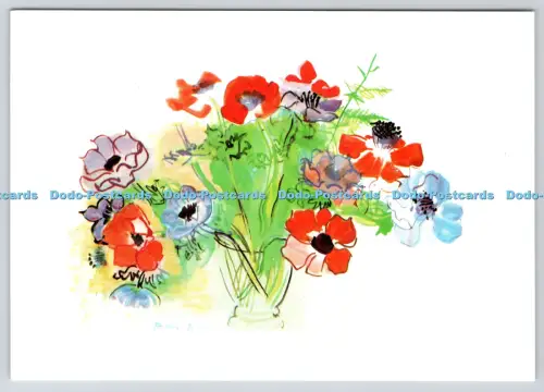 L363427 Paris Anemonen Hazan Collection Germaine Dufy Raoul Dufy
