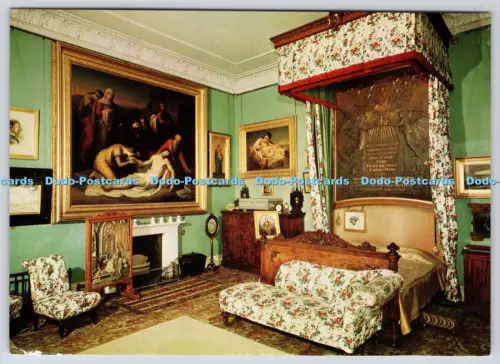 L363486 Isle of Wight Osborne House Queen Victoria Schlafzimmer Krone Willsons Printe