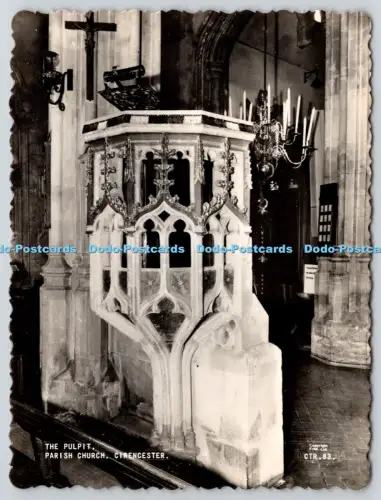 L363556 Cirencester Pfarrkirche Die Kanzel Frith Serie