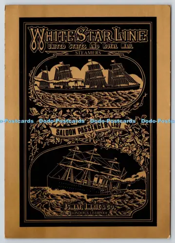 L363568 White Star Line USA und Royal Mail Steamers The Tourism Develo
