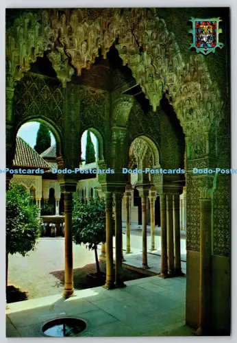 L363682 Granada Alhambra Arkaden Hof der Löwen A Zerkowitz