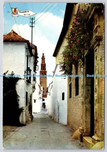 L363683 Ecija The Saint Gil Tower The Tipical Street Pergamino