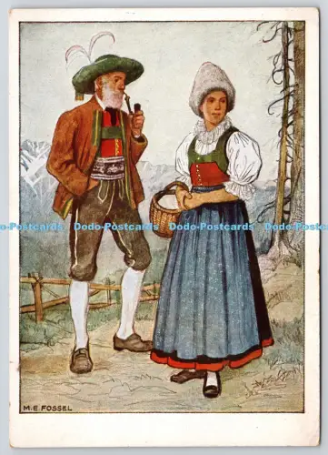 L363736 Tirol Volkstracht aus dem Wipptal Karl Kuhne