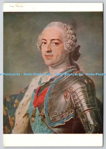 L363738 Musee du Louvre Louis XV Roi de France Maurice Quentin de la Tour Nomis