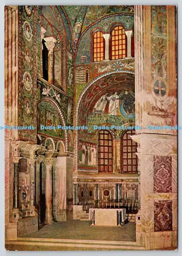 L363745 ravenna S Vitale Detail des Presbyteriums und der Apsis Dante