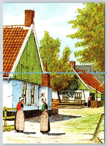 L363752 Oud Urk Burpraatje D B v d Wandmaske