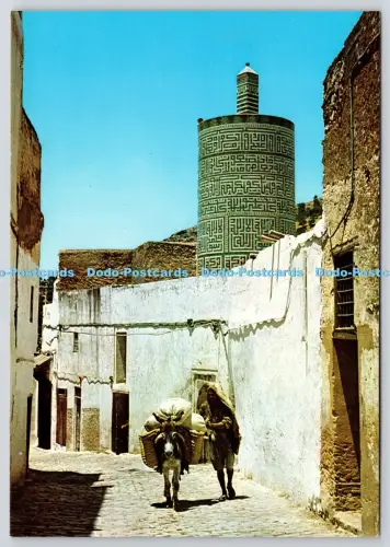 L363755 Moulay Idriss The Only Cylindricol Minaret of Morocco Italcolor Mar Mari
