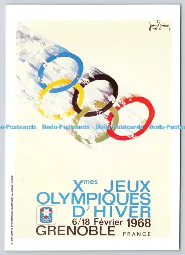 L363818 Xmes Jeux Olympiques D Hiver Comite International Olympique Lausanne Mar