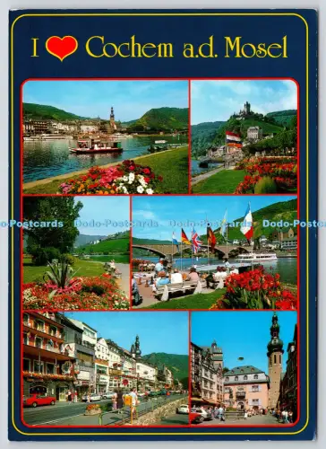 L364116 I Love Cochem a d Mosel Schoning Gebrüder Schmidt Mehransicht