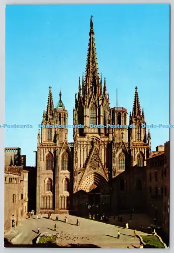 L364130 Barcelona Die Kathedrale mitten im gotischen Viertel J Ubach Pui