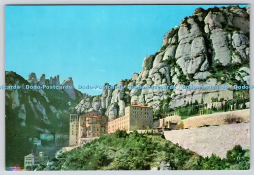 L364174 Montserrat Teilansicht des Berges Del Monasteria
