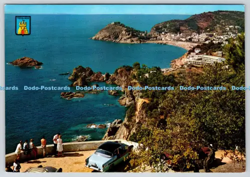 L364175 Tossa de Mar Costa Brava Espana Panoramablick Fisa Soberanas