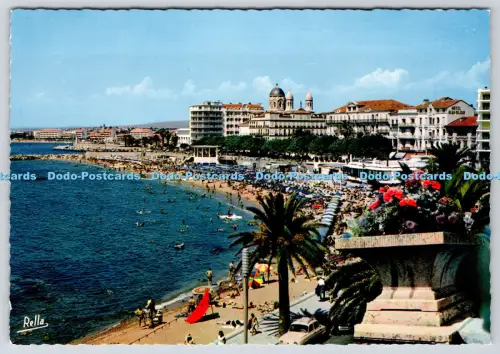 L364176 La Cote d Azur Saint Raphael Var Vue Generale Sur la Plage et la Terrass