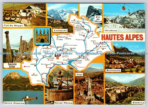 L364375 Hautes Alpes Col du Noyer Cellard S P A D E M 1992 Multi View