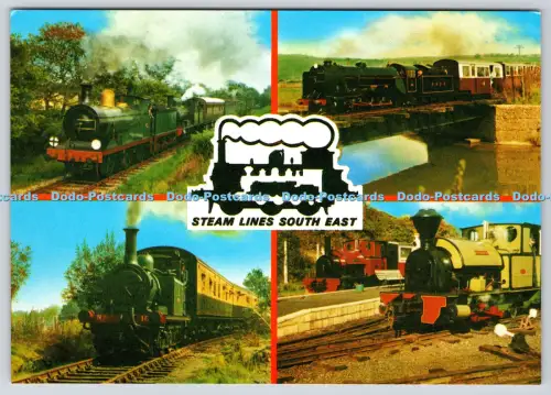 L364528 Steam Lines South East Bluebell Railway J Salmon Sevenokas Kent Multi Vi