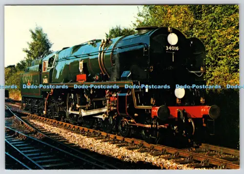L364542 34016 Bodmin wartet auf Ropley Yard auf der Mid Hants Eisenbahn Foto Preci