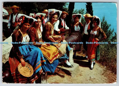 L364547 Korfu Korfu Nationalkostüme Hippokrate Lycoudis