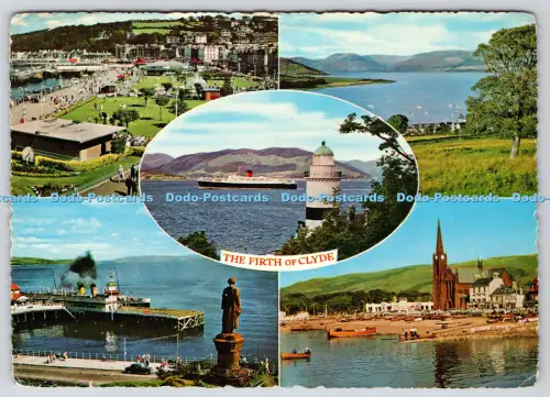 L364552 The Firth of Clyde Cloch Leuchtturm Valentine Scots Bildserie 196