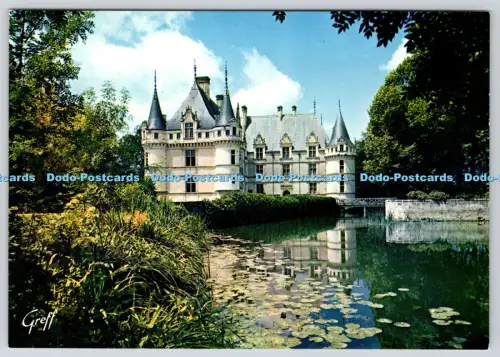 L364560 Azay Le Rideau Indre et Loire Le Chateau Greff