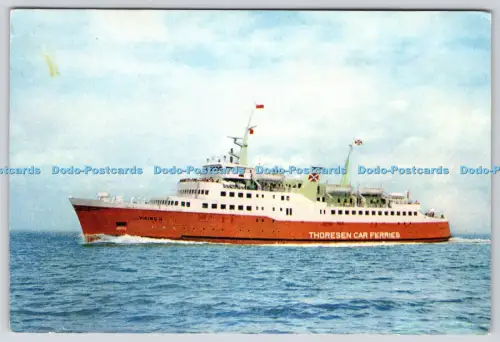 L364748 Thoresen Autofähren Southampton Cherbourg Le Havre J Arthur Dixon Newpo