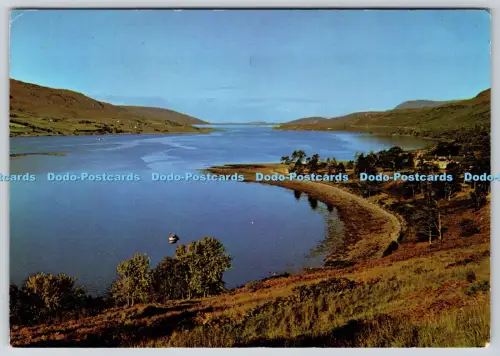 L364781 Ross Auenland mit Blick über Lochbesen nach Ullapool J Arthur Dixon Iain Walla
