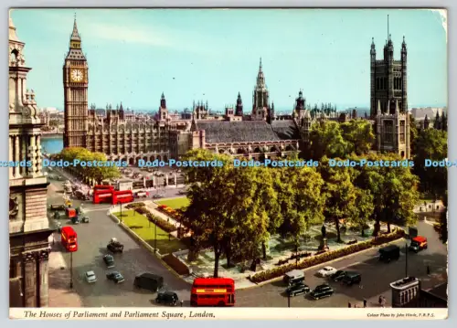 L364786 London The Houses of Parliament and Parliament Square John Hinde Kardora