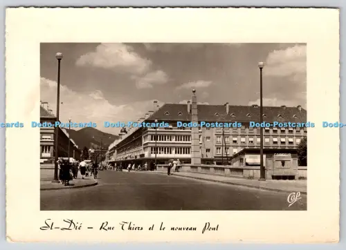 L364815 St Die Rue Thiers et le Nouvean Pont C A P RP