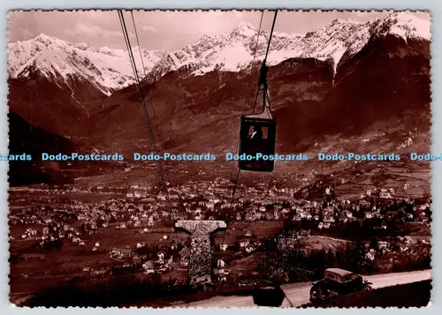 L364823 Meran Panorama mit Haflingerbahn Sciliaria RP