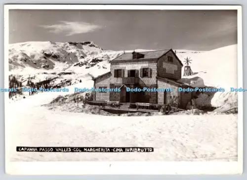 L364829 Capanna Passo Valles Col Margherita Cima A Bernard