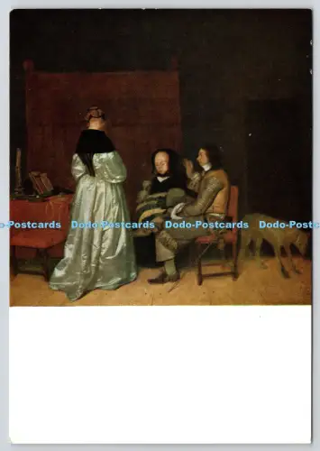 L364879 Rijksmusuem Amsterdam A Company in a Room Gerard Ter Borch