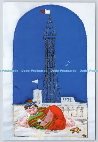 L364883 Am Ufer unter Blackpool Tower Marion Hatton Peter Read Madeira Th